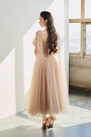 Cateline Layered Corset Maxi Dress for women, from JOSEPHINE, The Viet Concept 