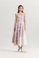 Lena Floral Embellished Maxi Dress for women, from JOSEPHINE, The Viet Concept 