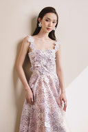 Lena Floral Embellished Maxi Dress for women, from JOSEPHINE, The Viet Concept 