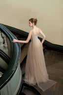 Caroline Layered Mesh Bustier Maxi Dress for women, from JOSEPHINE, The Viet Concept