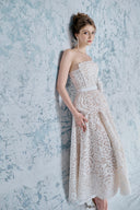 Kelly Floral Corset Maxi Dress for women, from JOSEPHINE, The Viet Concept 