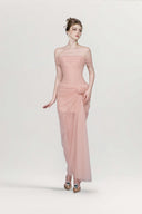 Ella Off-Shoulder Mesh Maxi Dress for women, from JOSEPHINE, The Viet Concept 