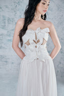 Bella Structured Bustier Maxi Dress for women, from JOSEPHINE, The Viet Concept 