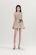 Helly Bow Bustier Mini Dress for women, from JOSEPHINE, The Viet Concept