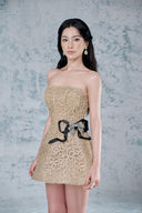 Helly Bow Bustier Mini Dress for women, from JOSEPHINE, The Viet Concept