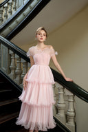 Melody Tulle Tiered Maxi Dress for women, from JOSEPHINE, The Viet Concept 
