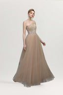 Caroline Layered Mesh Bustier Maxi Dress for women, from JOSEPHINE, The Viet Concept