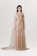 Artemis Ethereal Cape Maxi Dress for women, from JOSEPHINE, The Viet Concept 