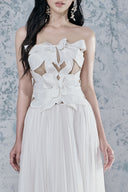 Bella Structured Bustier Maxi Dress for women, from JOSEPHINE, The Viet Concept 