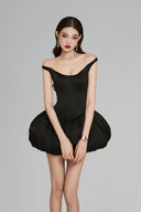 Black Katy Sleeveless Mini Dress for women, from BYDI, The Viet Concept 