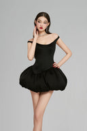 Black Katy Sleeveless Mini Dress for women, from BYDI, The Viet Concept 
