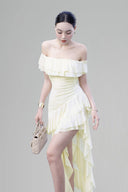 Yellow Susan Maxi Dress for woman, from BYDI, The Viet Concept