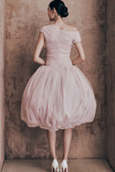Pink Regalia Bloom Maxi Dress for women, from LINH DOAN, The Viet Concept 