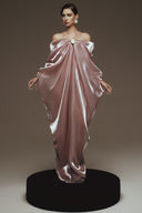 Aureline Organza Cloak Gown for women, from LA VIERGE, The Viet Concept 