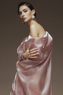 Aureline Organza Cloak Gown for women, from LA VIERGE, The Viet Concept 