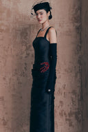 Black Sovereign Basic Sheath Dress for women, from LINH DOAN, The Viet Concept 