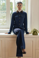 Ammi High-Rise Flared Jeans for women, from HOBB, The Viet Concept 