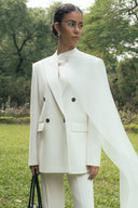 White Nelson Flared Pants for women, from HOBB, The Viet Concept 