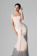 White Lala Maxi Dress for woman, from BYDI, The Viet Concept 