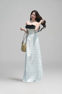 White Olin Maxi Dress for woman, from BYDI, The Viet Concept 