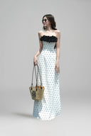 White Olin Maxi Dress for woman, from BYDI, The Viet Concept 