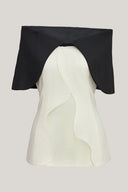 Product of Monochrome Off-shoulder Cut-out Blazer and Monochrome Pencil Cut-out Midi Skirt for women, from MUST HAVE, The Viet Concept 