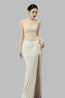 White Sasha Maxi Dress For Women, from BYDI, The Viet Concept