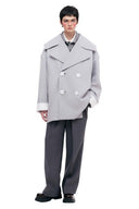Pinstripe Trench Coat for men, from CAOSTU, The Nam concept 