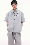 Bowline Shirt Boxy Collar for men, from CAOSTU, The Nam Concept 