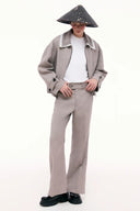 D-Collar Jacket  Linen Collar for men, from CAOSTU, The Nam Concept 
