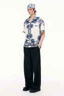 Black Wide Tube Trousers for men, from CAOSTU, The Nam Concept 