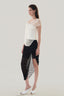 Side of Black Wrapped Garter Skirt for women, from MUST HAVE, The Viet Concept 