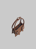 Side of Cookies Crossbody with Metal Lock Mini Giong Leather Bag for women, from LUU VIETANH, The Viet Concept