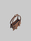 Side of Cookies Crossbody with Metal Lock Mini Giong Leather Bag for women, from LUU VIETANH, The Viet Concept