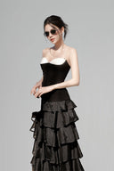 Black Taco Maxi Dress for woman, from BYDI, The Viet Concept 