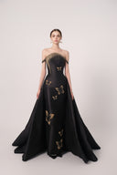 HAYTAN • Noir Liberté Black Detachable Cathedral Train