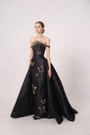 HAYTAN • Noir Liberté Black Detachable Cathedral Train