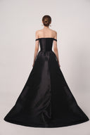 HAYTAN • Noir Liberté Black Detachable Cathedral Train