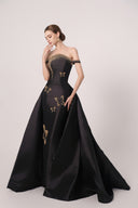 HAYTAN • Noir Liberté Black Detachable Cathedral Train