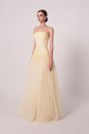 HAYTAN • Lumière Serenity Light Butter Ball Gown