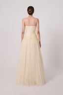 HAYTAN • Lumière Serenity Light Butter Ball Gown