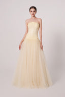 HAYTAN • Lumière Serenity Light Butter Ball Gown