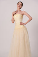 HAYTAN • Lumière Serenity Light Butter Ball Gown