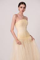HAYTAN • Lumière Serenity Light Butter Ball Gown
