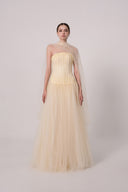 HAYTAN • Lumière Serenity Light Butter Ball Gown