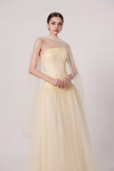 HAYTAN • Lumière Serenity Light Butter Ball Gown