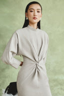 WHITE PLAN • Gray Verona Midi Dress - The Viet Concept