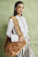 Gray Amburg Tailored Pant for women, from WHITE PLAN, The Viet Concept
