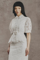 Noa Embellished  Couture Top for women, from WHITE PLAN, The Viet Concept 