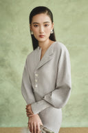 Gray Roma Maxi Dress for women, from WHITE PLAN, The Viet Concept 